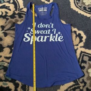 Like new workout racer back tank